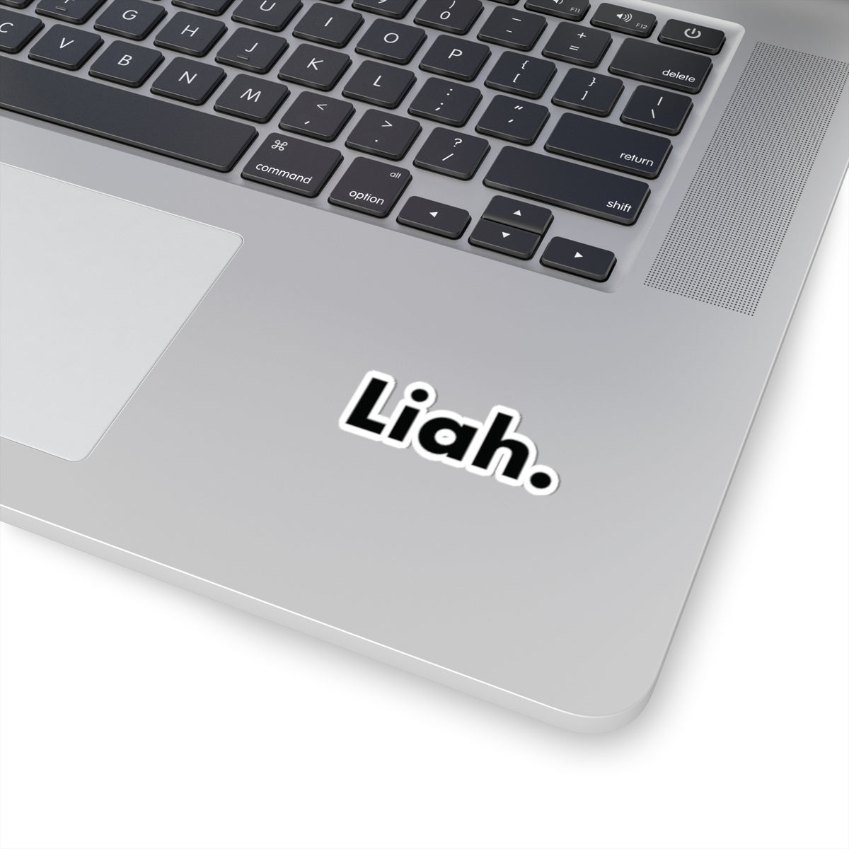 Die Cut “Liah.” Brand Sticker